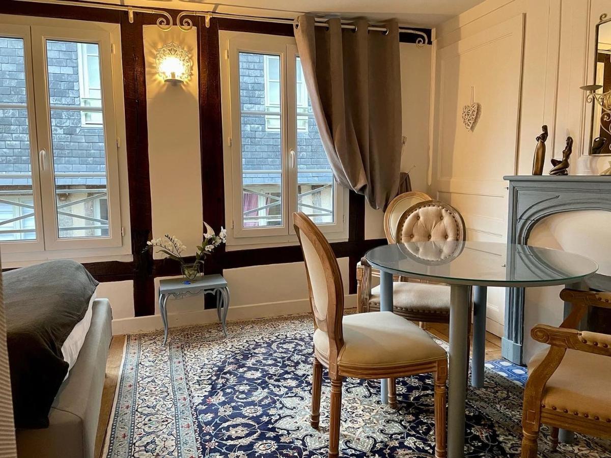 Ferienwohnung La Parenthese Du Capucin Honfleur Exterior foto